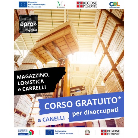 MAGAZZINO, LOGISTICA E  CONDUZIONE CARRELLI ELEVATORI