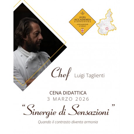 21/01/2025 Cena didattica con Chef Giovanni Allegro "LA SALUTE IN TAVOLA"